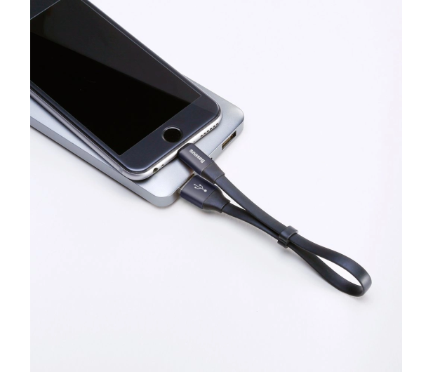Baseus Kabel Nimble USB-A / Lightning 2A 0.23 m - czarny - 1502155 - zdjęcie 3